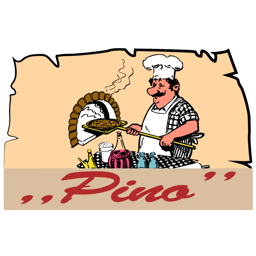 Trattoria Pizzeria Pino logo.